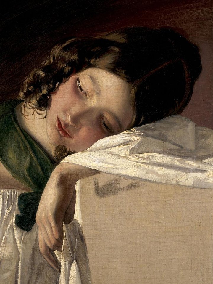 "Young Girl" by Friedrich Von Amerling Poster product image (2)