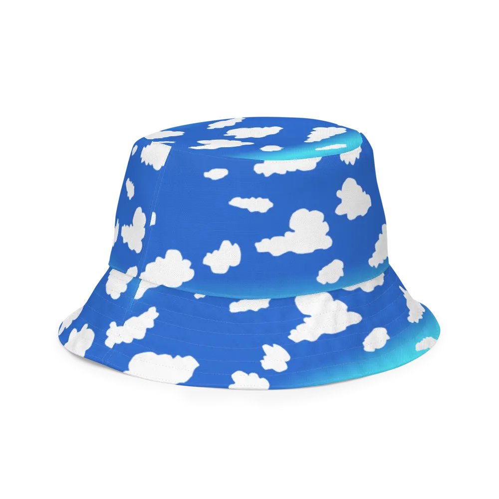 Clouds and Antique Sun Bucket Hat product image (5)