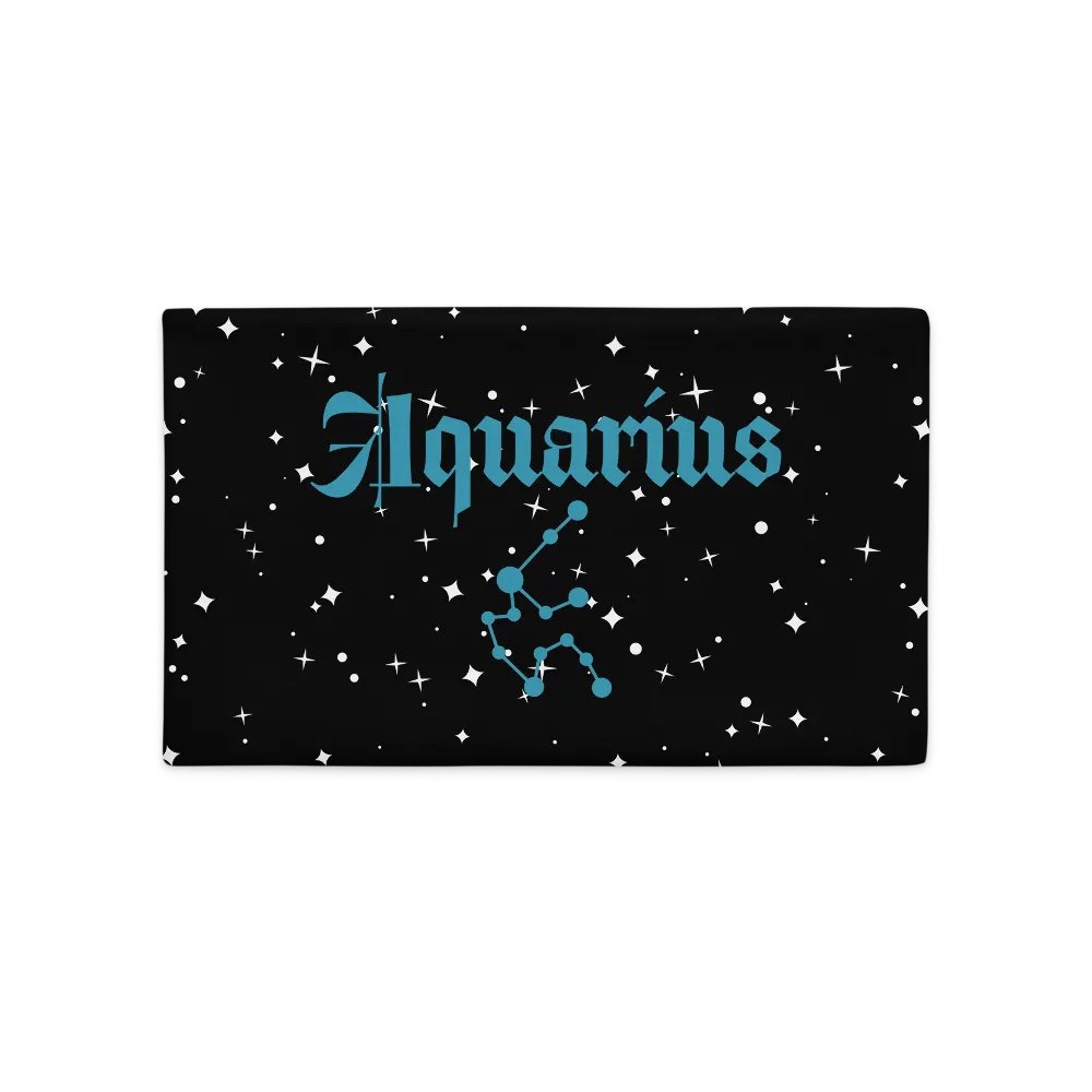 Aquarius Constellation Premium Pillow Case product image (2)