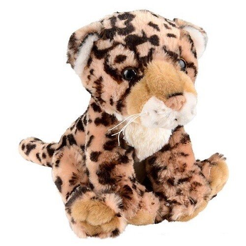 Cute 8" Leopard Plush - Soft Stuffed Anime Style Wild Big Cat Toy product image (2)