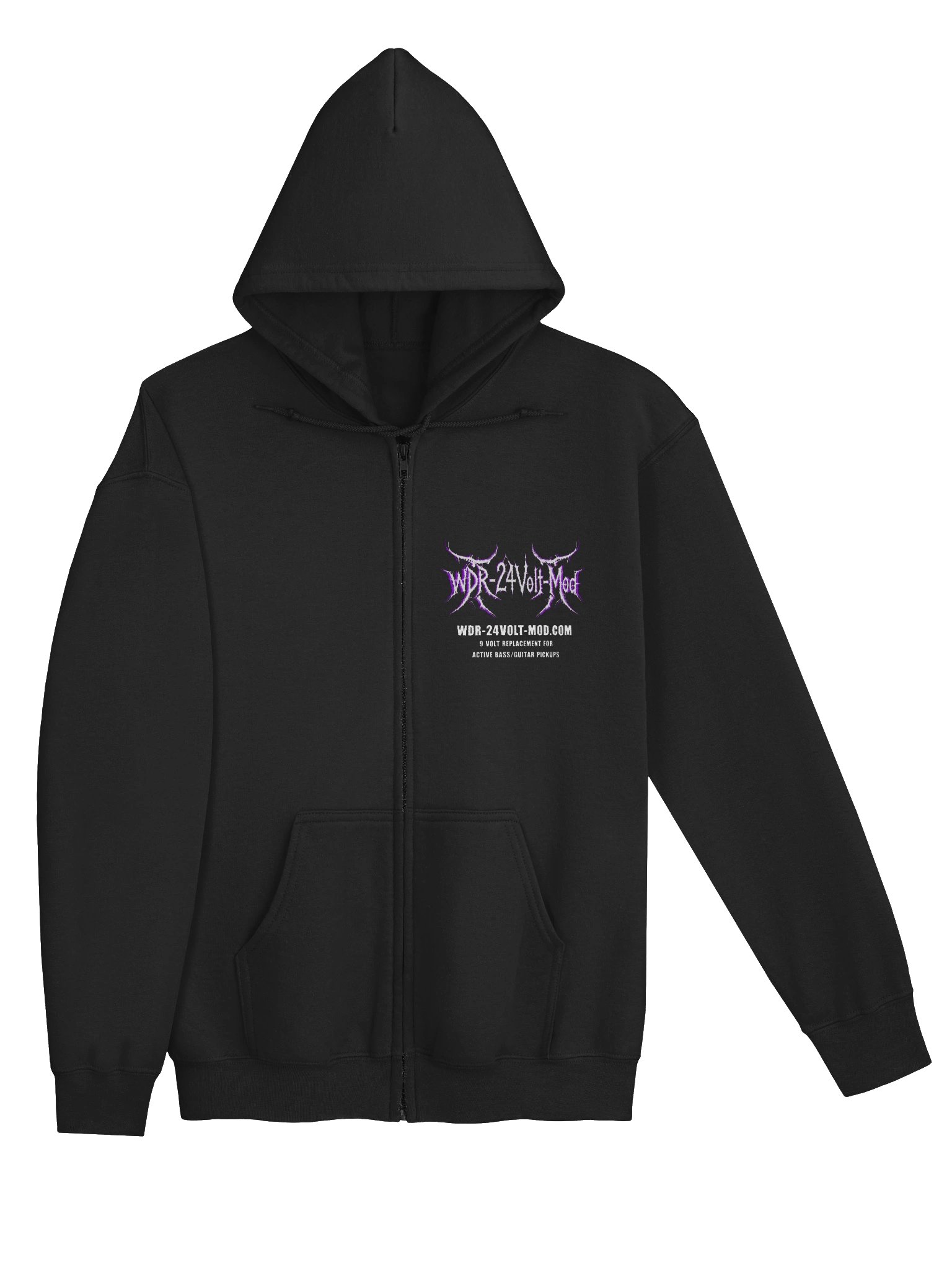 WDR-24Volt-Mod Zip Up Hoodie product image (3)