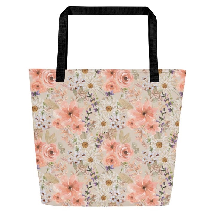 Orange Flowers Bag product image (1)