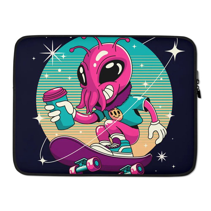 Galactic Skater Laptop Sleeve product image (2)