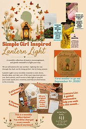 Lantern Light - A Monthly Mailer 