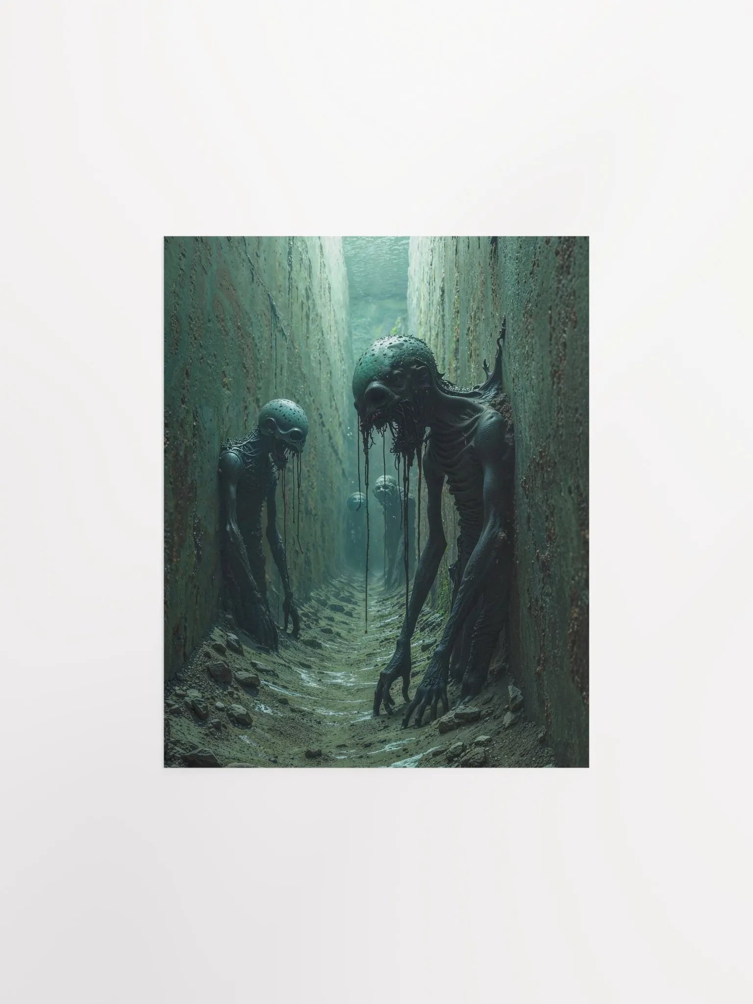 Ethereal Decay Matte Poster product image (3)