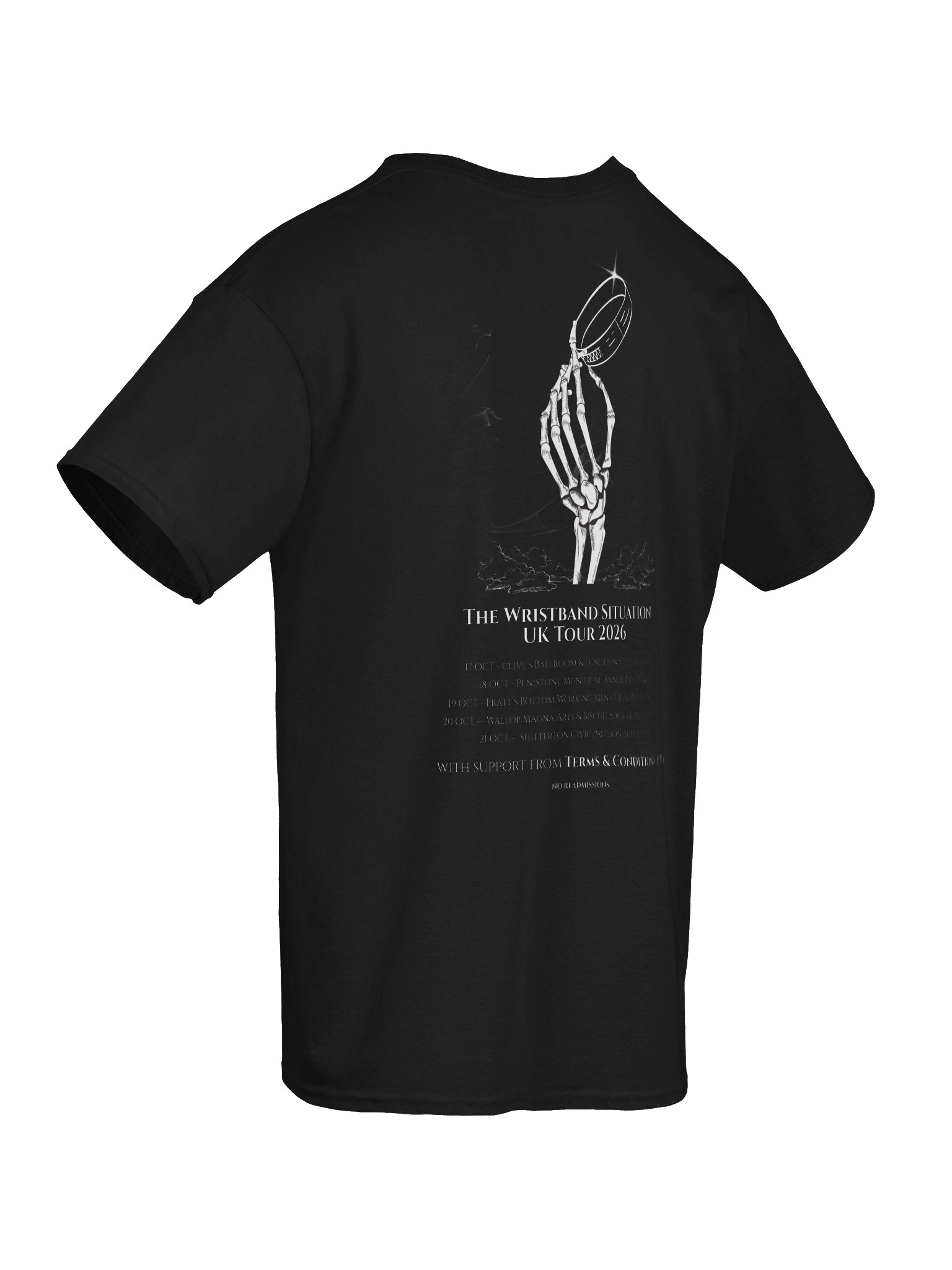 *BRAND NEW* The Wristband Situation OFFICIAL UK Tour 2026 T-Shirt product image (8)
