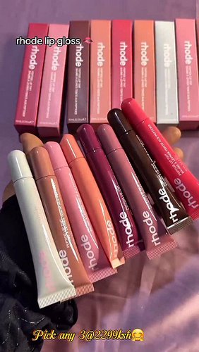 RHODE OFFER 🍫🍇🍩🍓🍉 limited stock #lips #lipgloss