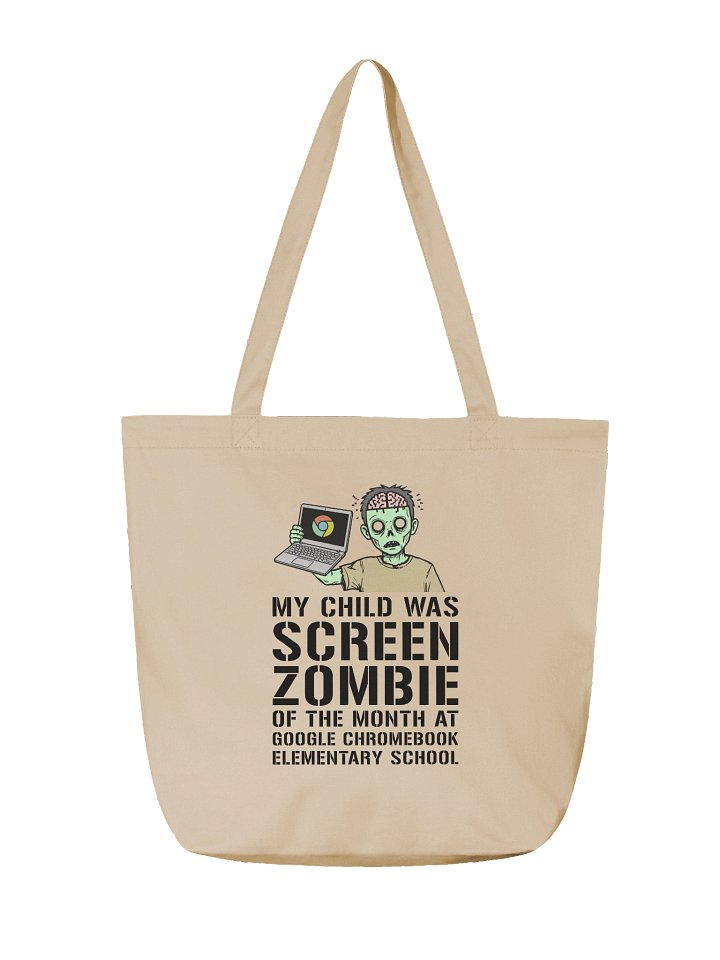 Chromebook Screen Zombie Tote product image (2)
