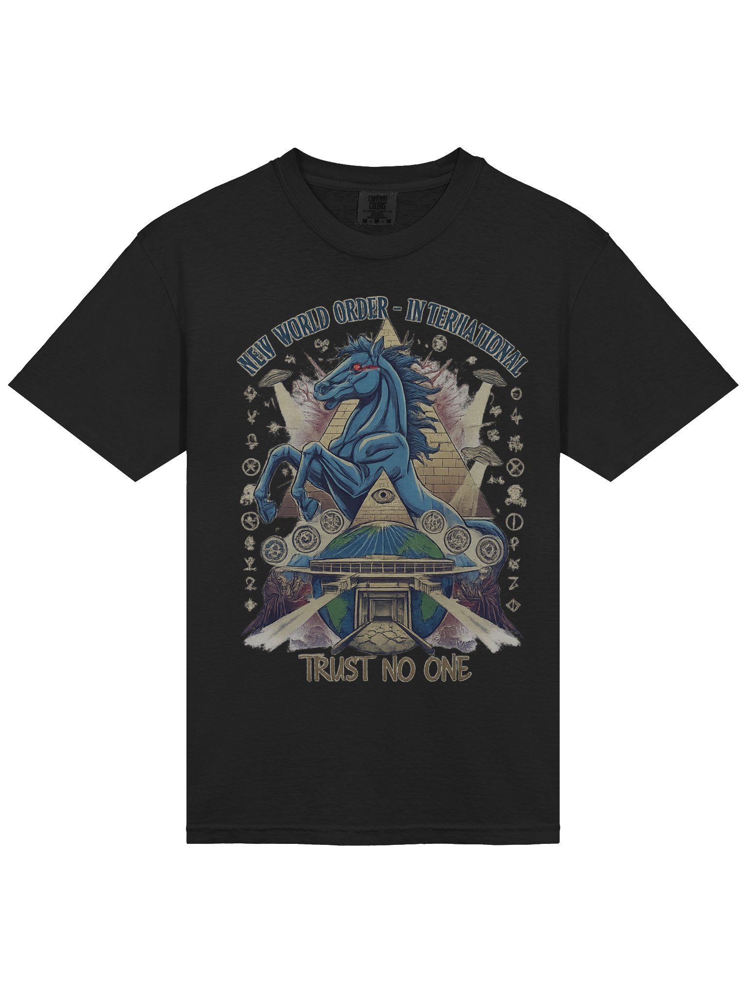 New World Order Airport t-shirt product image (3)