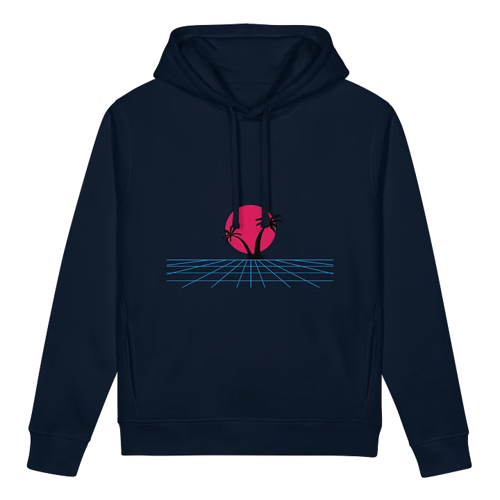 Retro-Futuristic Sunset Hoodie product image (1)