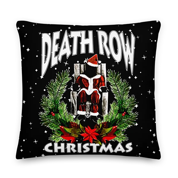 Death Row Christmas pillow product image (1)
