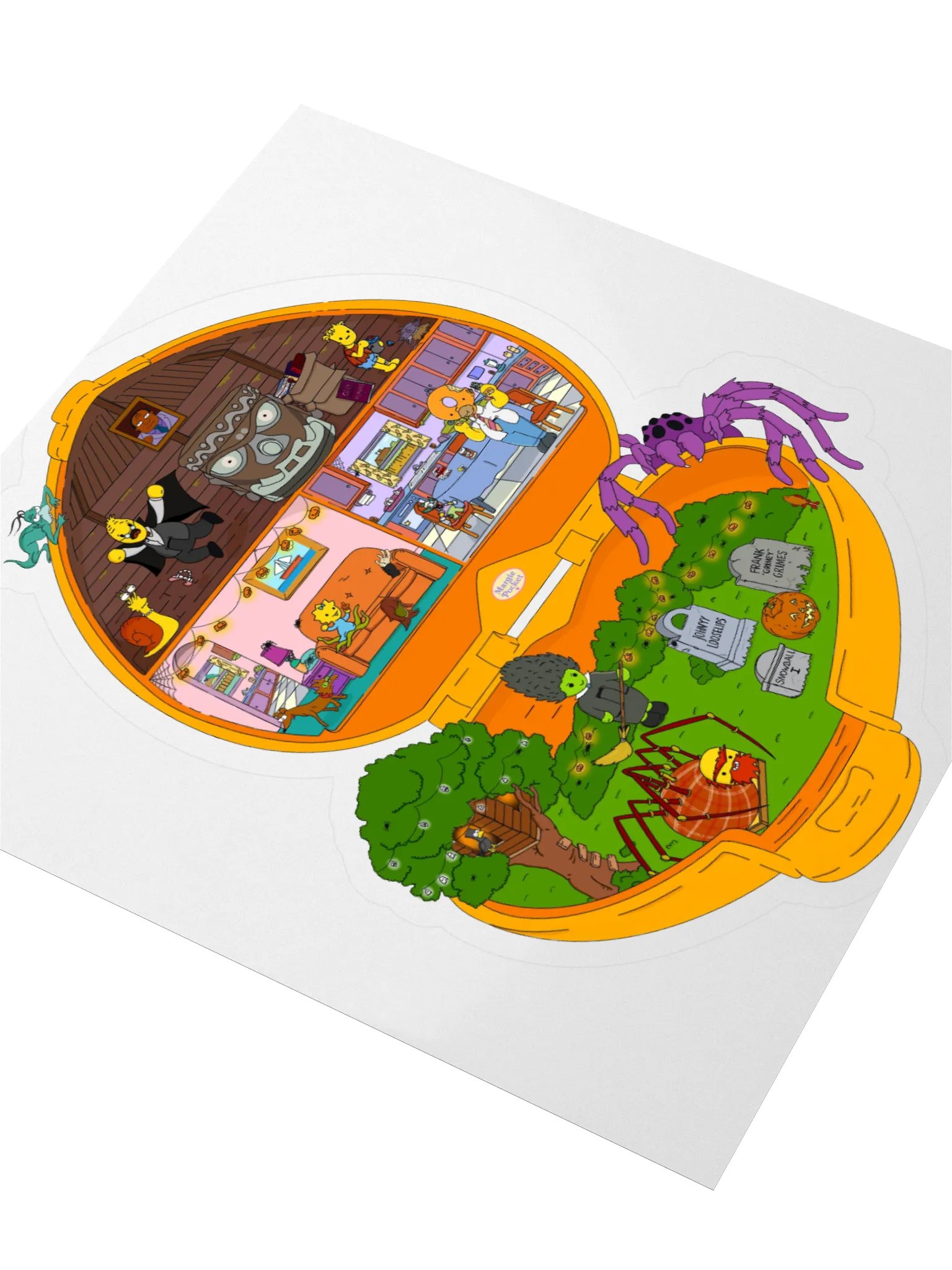 spooky pocket sticker product image (4)