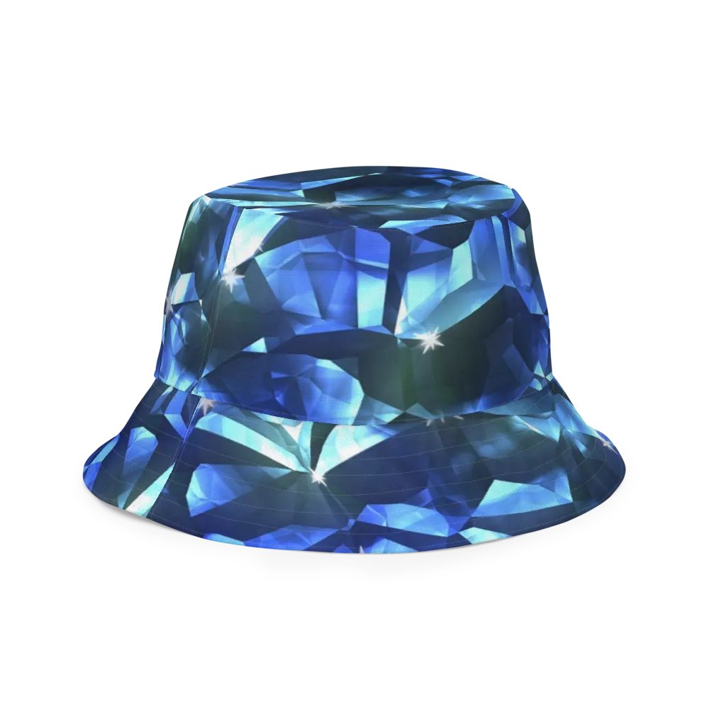 Blue Crystal Pattern Buckethat product image (8)