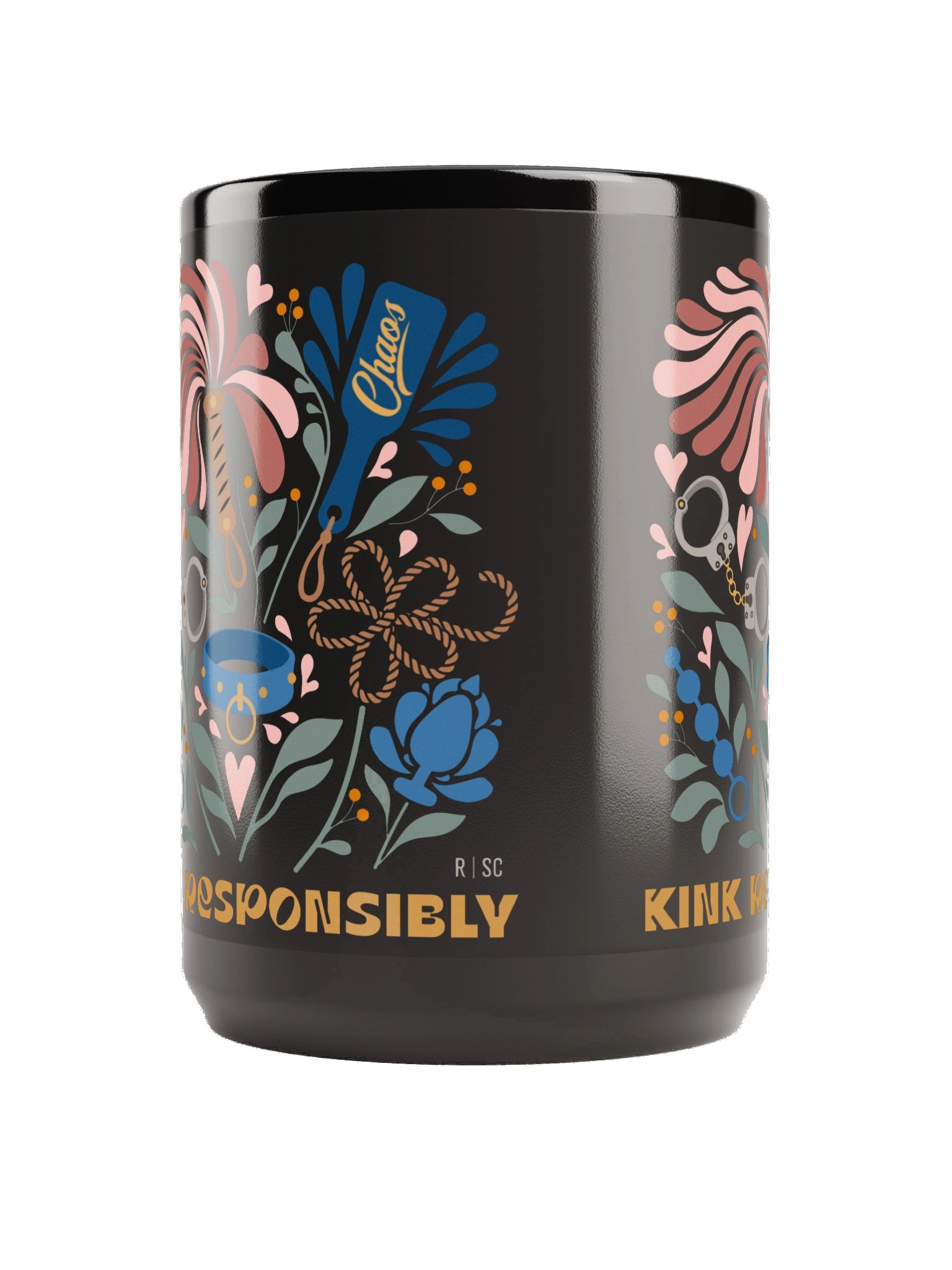 Kink Responsibly Black Mug product image (2)