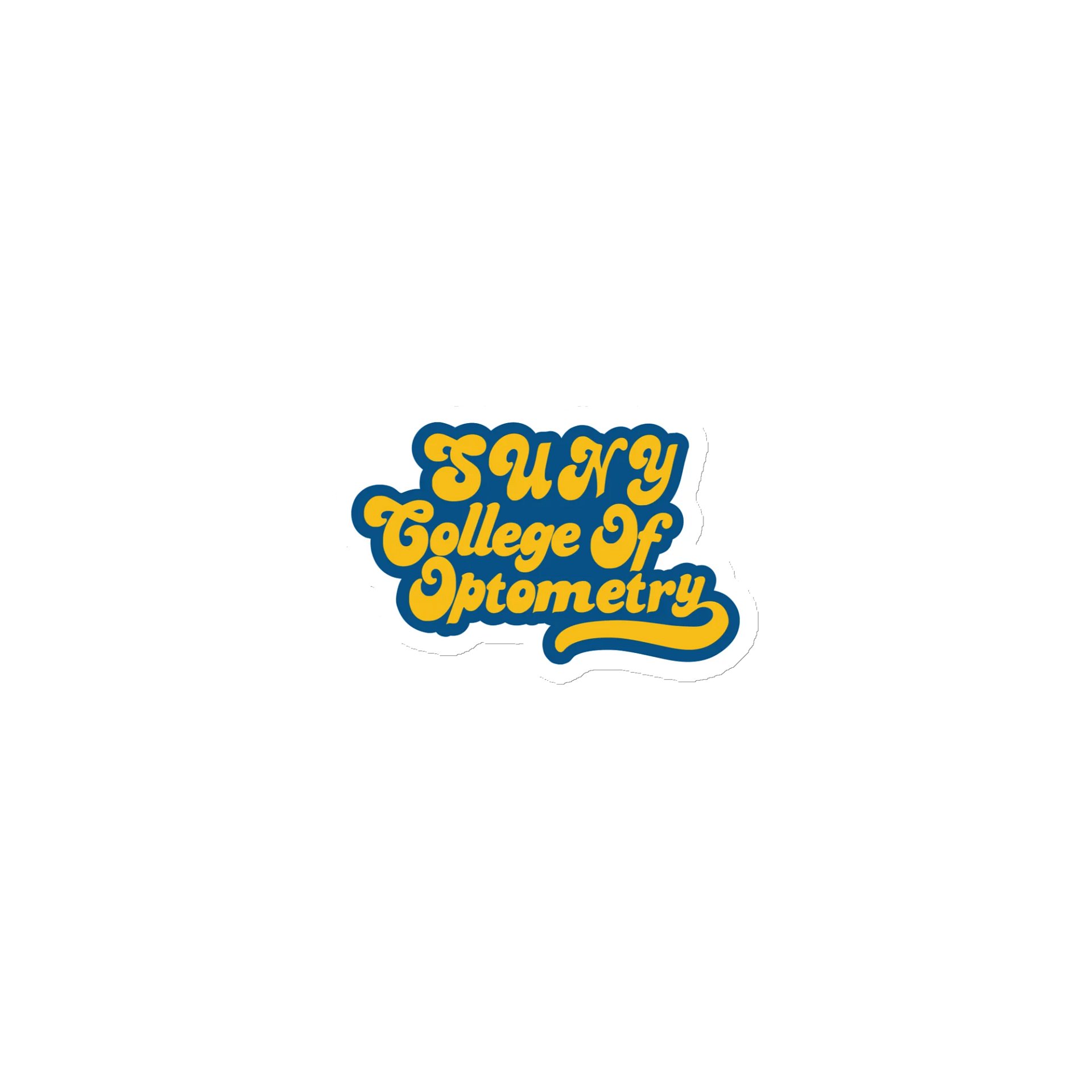 SUNY Optometry - Huffed Font Magnet product image (1)