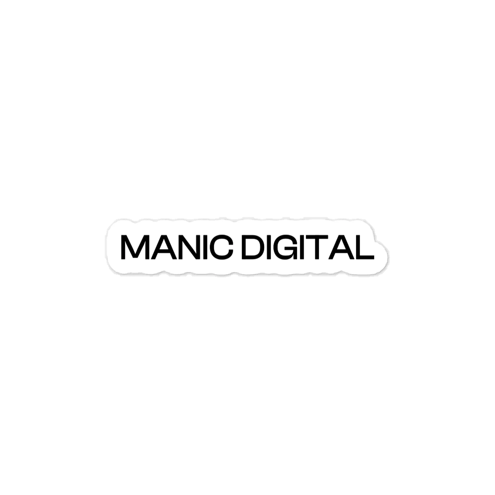 Manic Digital Vinyl Sticker product image (1)