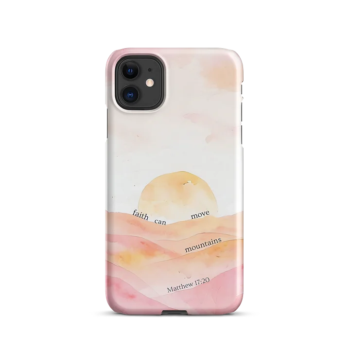 Faith Can Move Mountains iPhone® Snap Case product image (24)