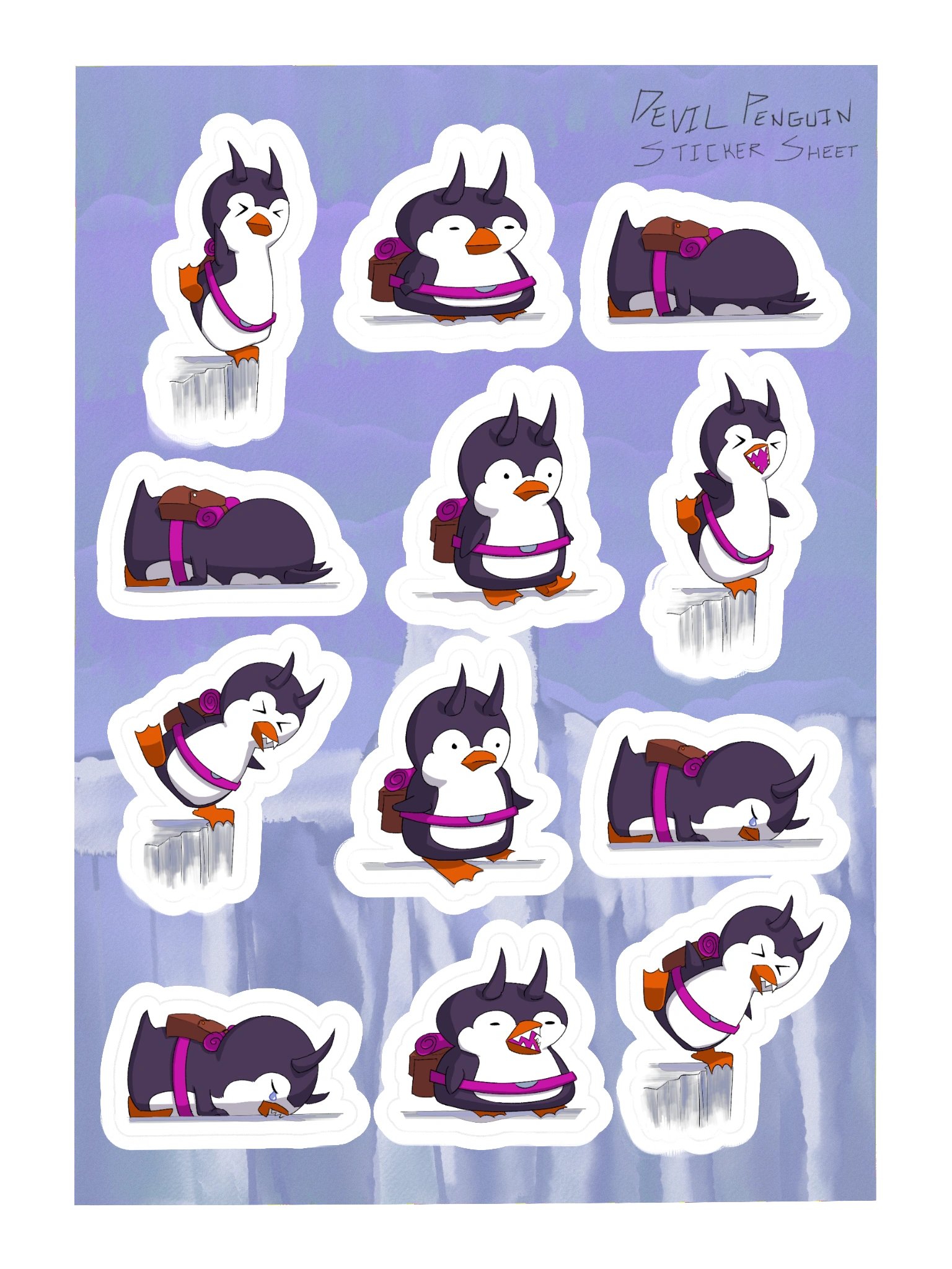 Penguins Falling Off Things product image (3)