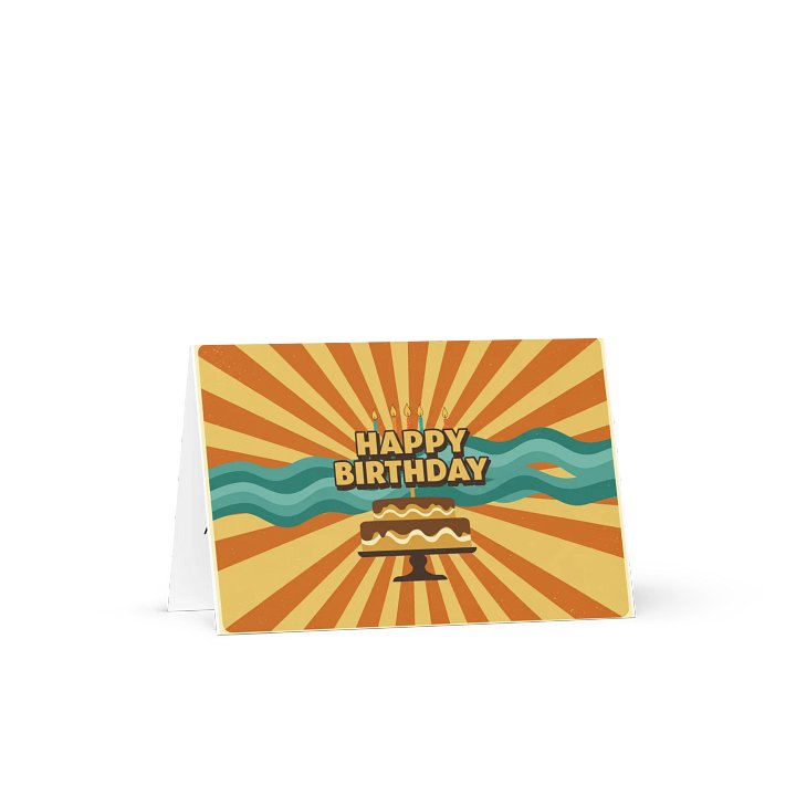 Birthday card - General tone product image (1)