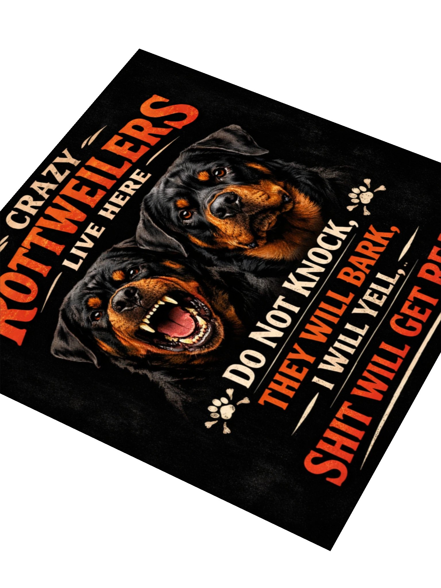 Crazy Rottweilers Sticker product image (5)