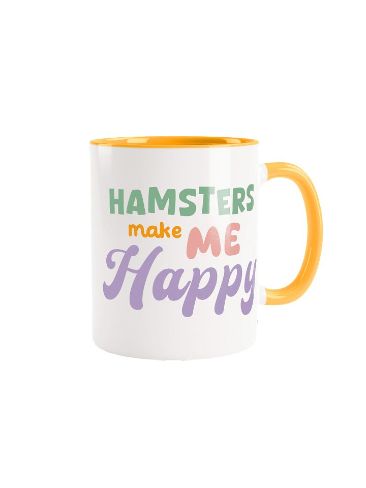 Hamsters Make Me Happy Mug product image (1)