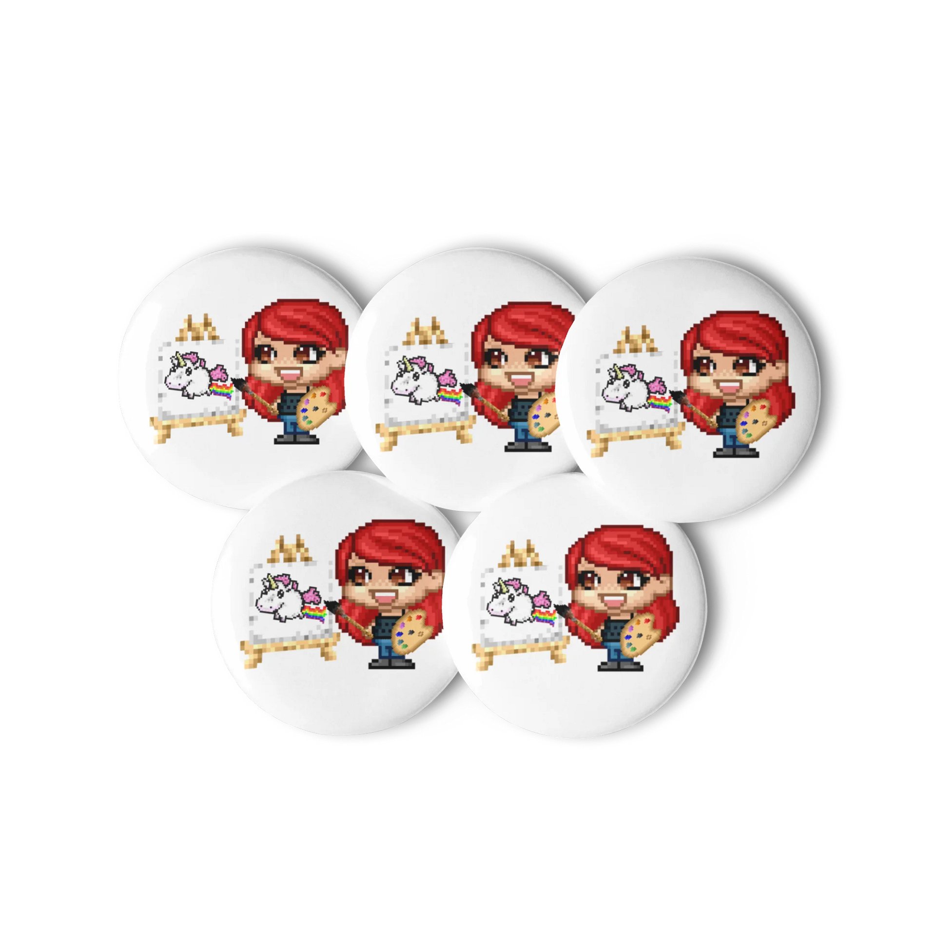 CuteLittlePainting Buttons product image (2)