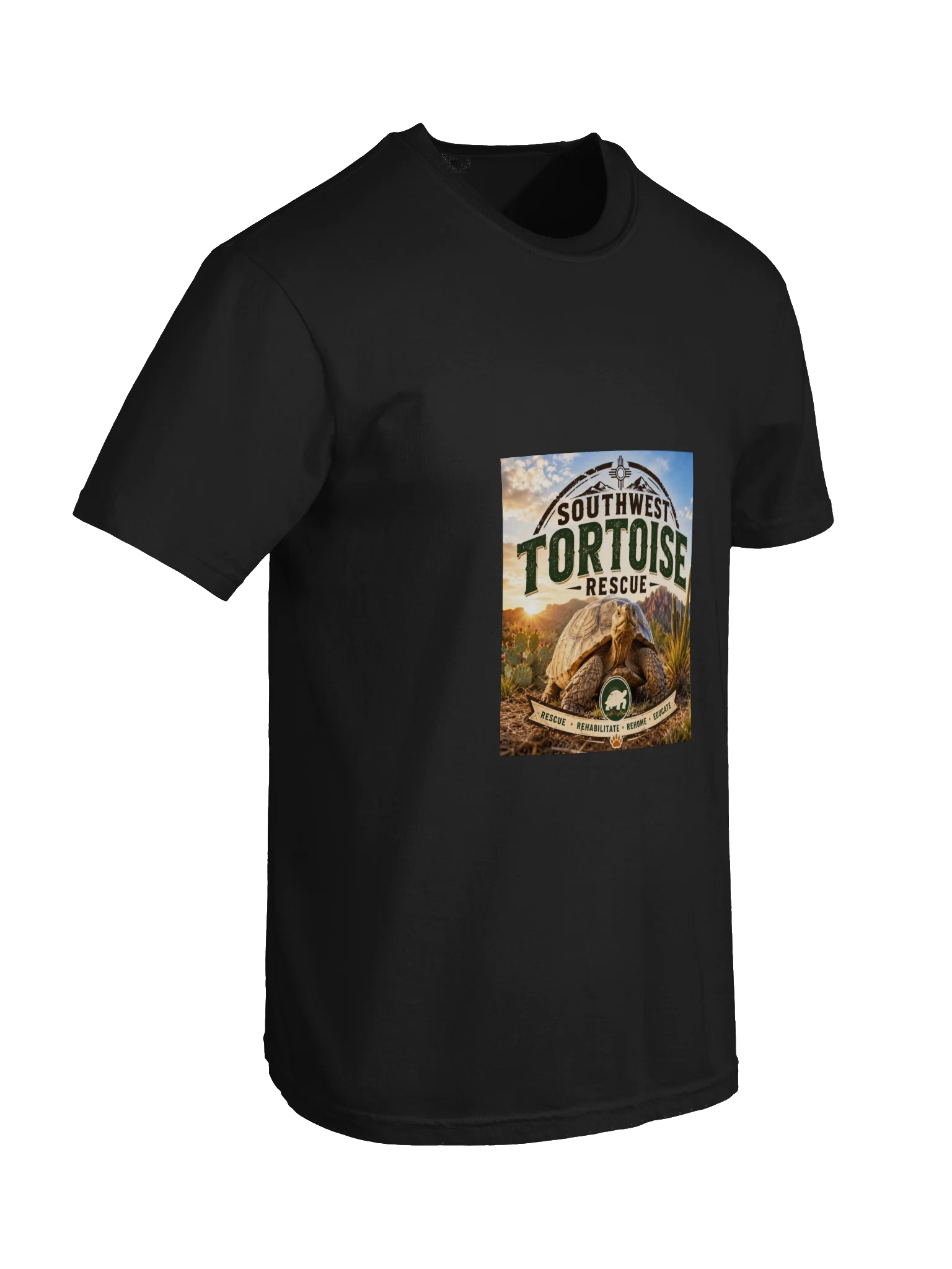 Southwest Tortoise Rescue Desert T-Shirt product image (24)