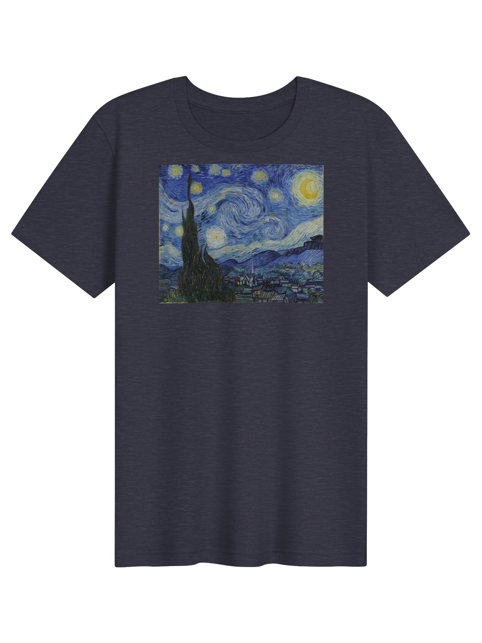 Starry Night Village T-Shirt product image (1)