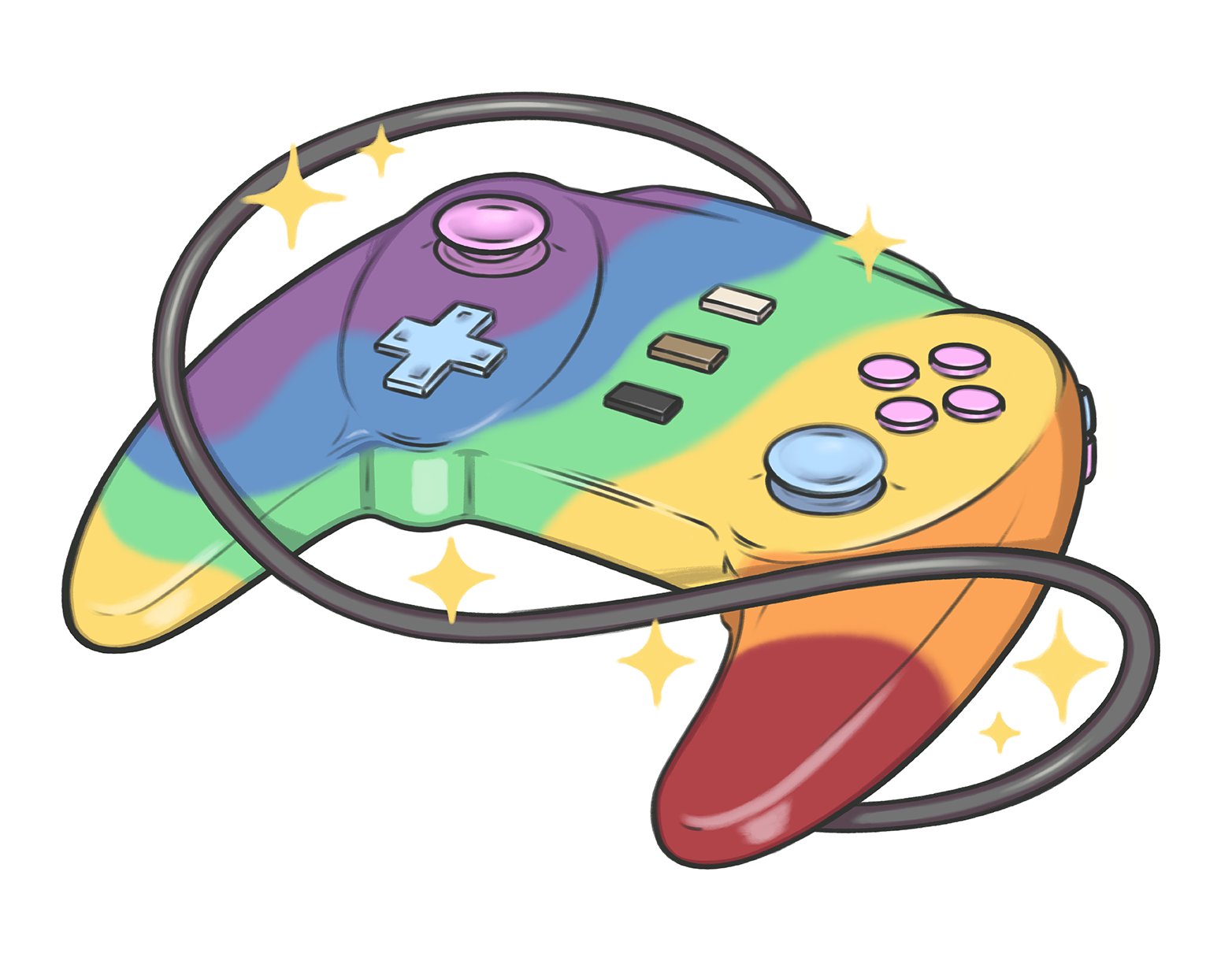 sticker : gay-min controller product image (1)