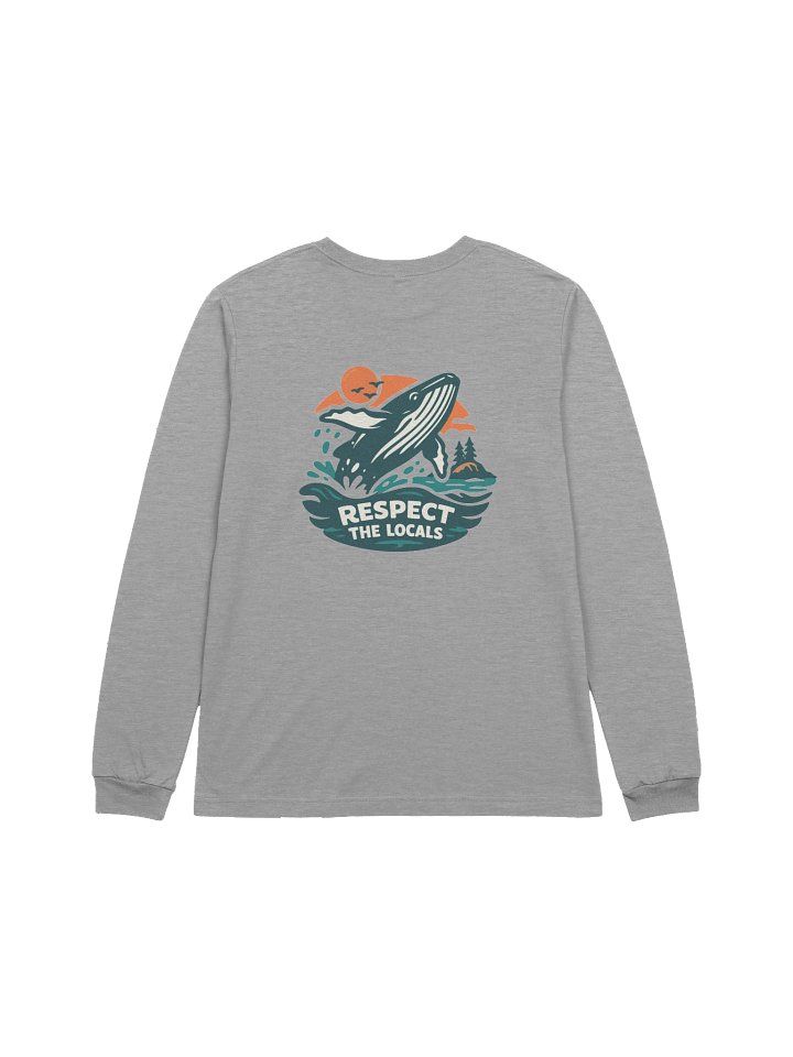 Whale Long Sleeve T-Shirt product image (2)