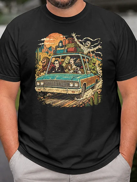 Monster Road Trip — Monsters Off Duty Tee product image (4)