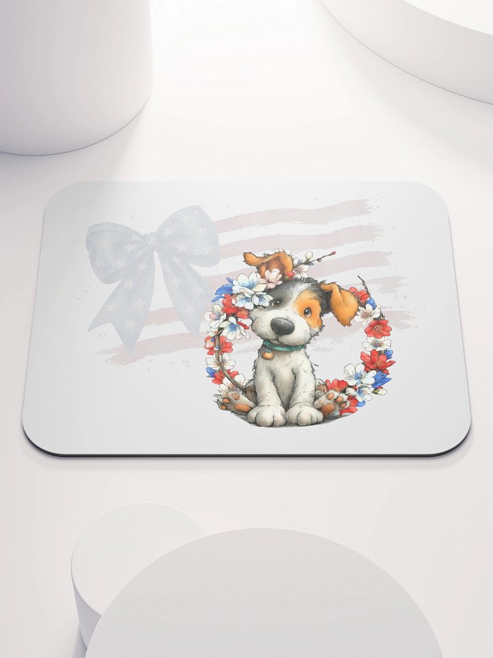 Patriotic Puppy Mousepad product image (1)