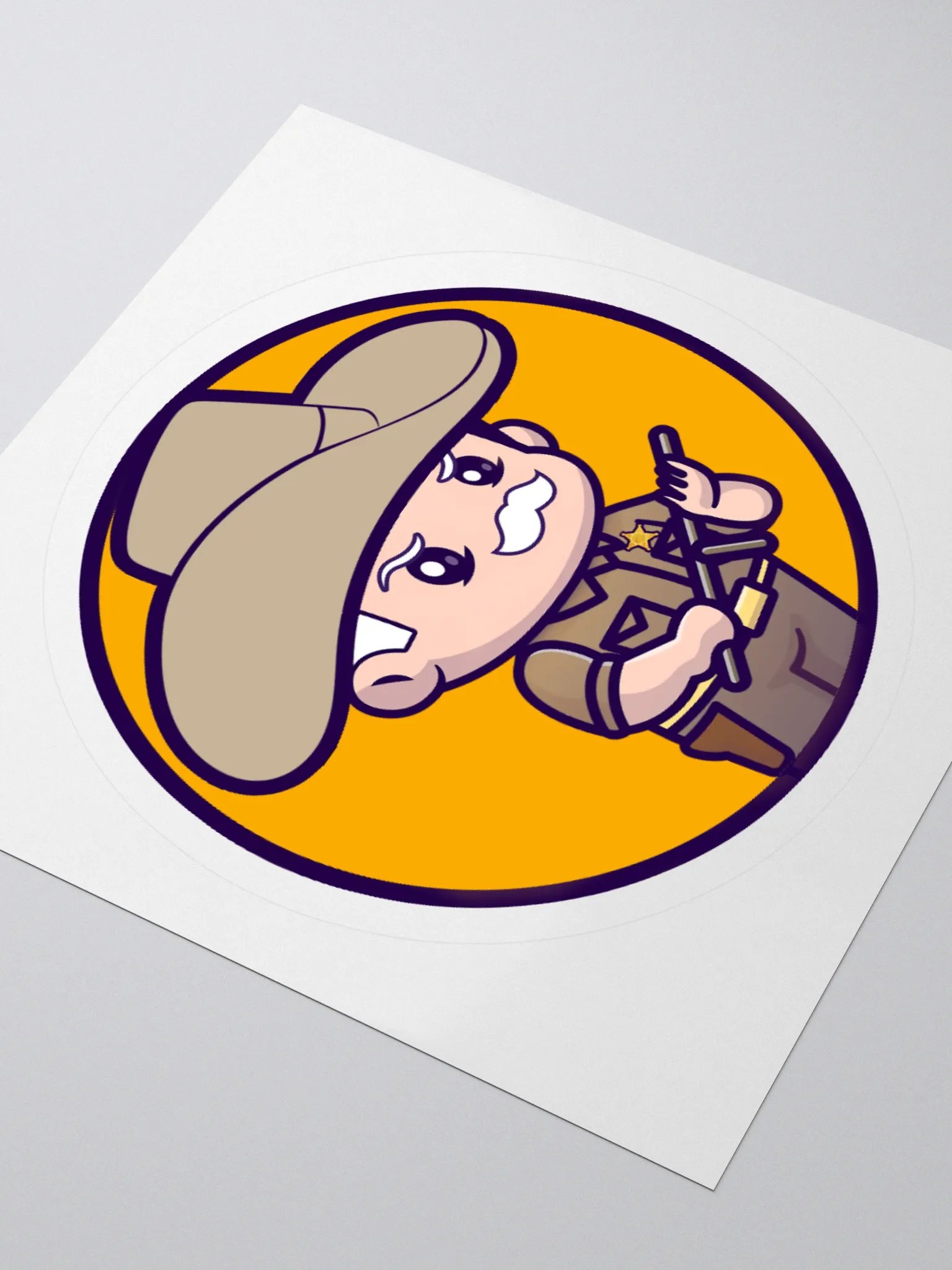 Vintage Deputy Sticker product image (8)