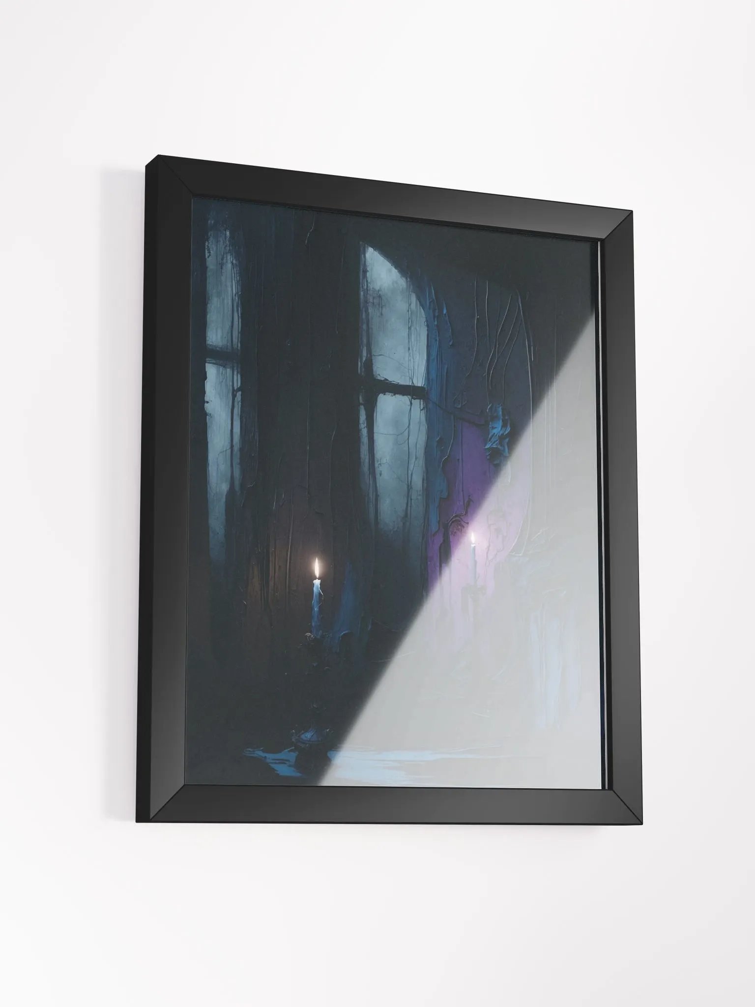 Mystic Moonlit Window Framed Print product image (4)
