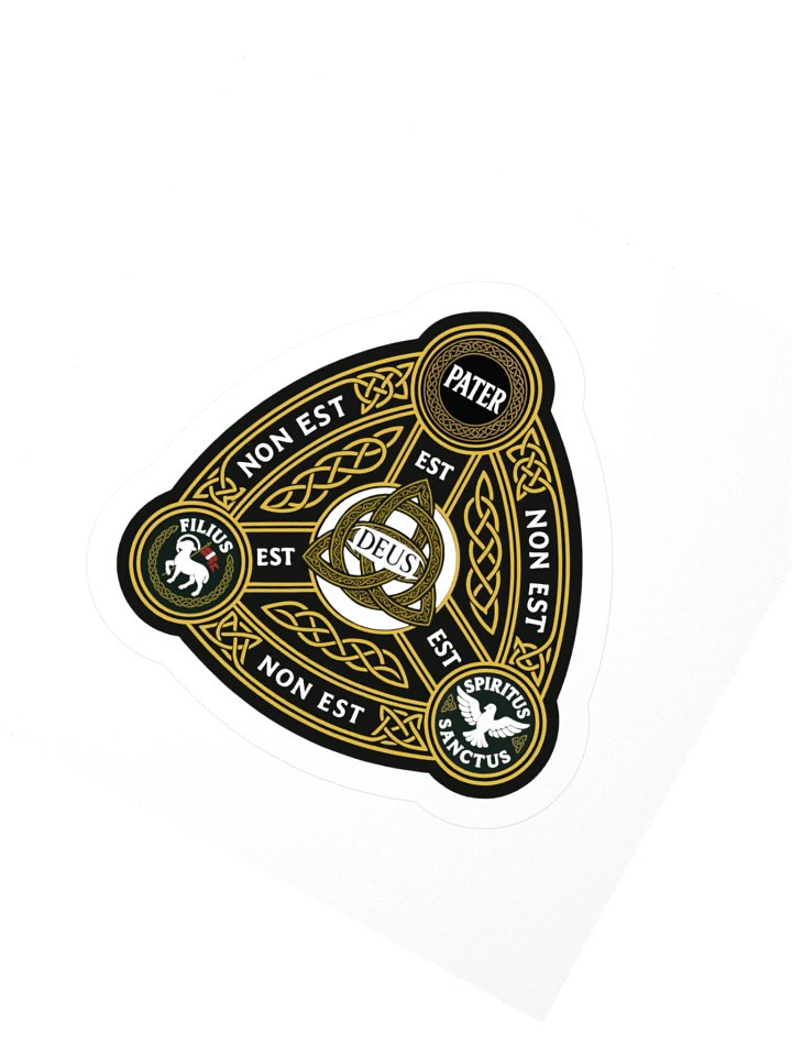 Scutum Fidei (shield of the Trinity) sticker product image (5)