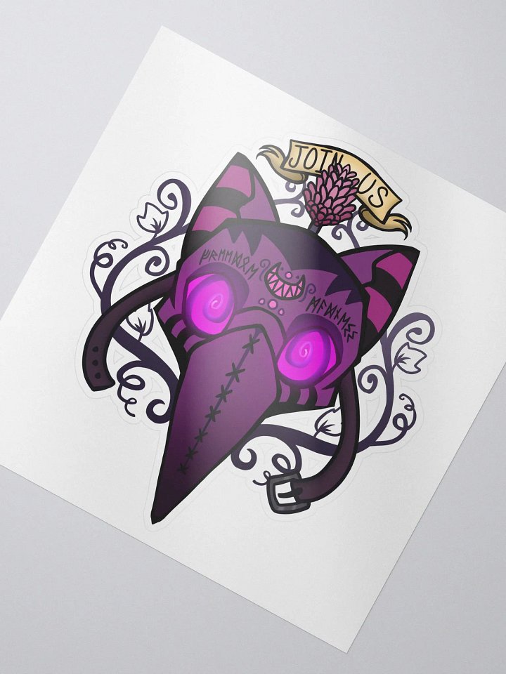 Cult of the Grinner Sticker - Neon glow product image (2)