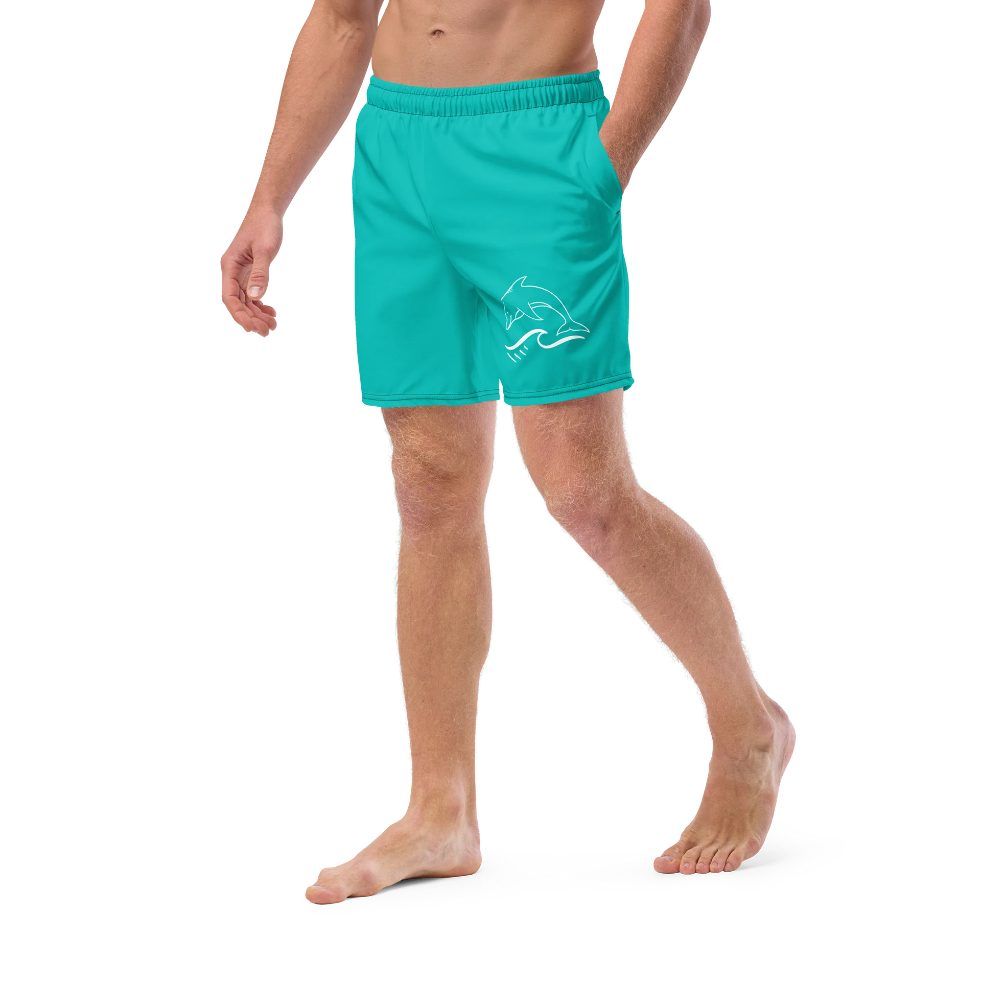 Dolphin Dreams All-Over Swim Trunks product image (5)