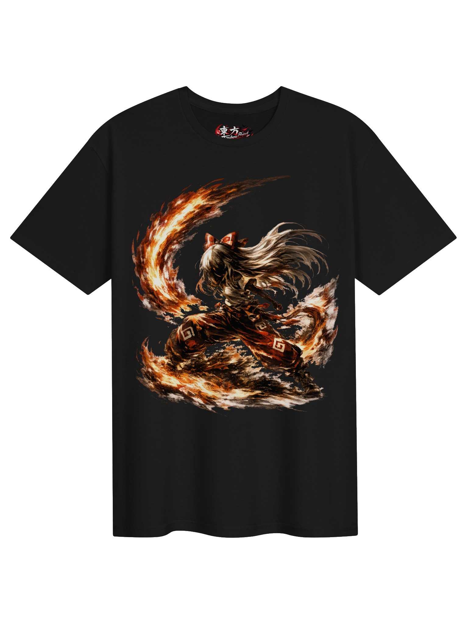 aCM x Touhou Project - Fujiwara no Mokou T-Shirt product image (1)