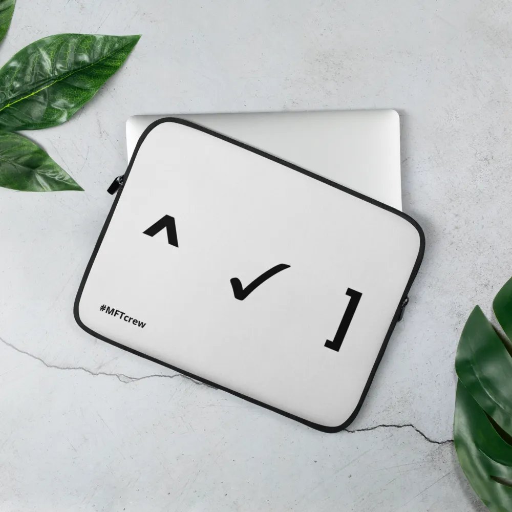 MFT - Classic - #MFTcrew Logo Laptop sleeve product image (1)