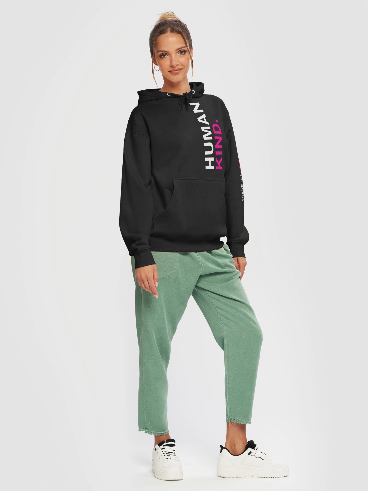Human KINDPullover Hoodie product image (1)