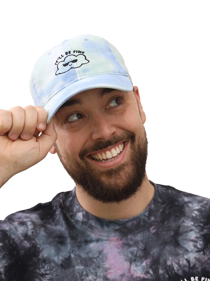 It'll Be Fine Tie Dye Hat (embroidered) product image (2)