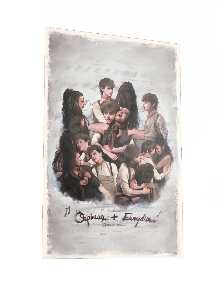 12" x 18" Orpheus and Eurydice product image (2)