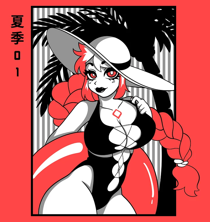 [ROBO] Summer Waifu Bottle product image (2)