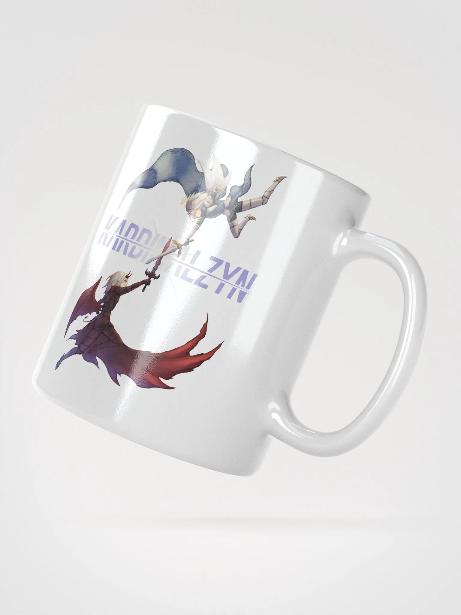 Kardinal Zyn Anime Coffee Mug (White) product image (2)