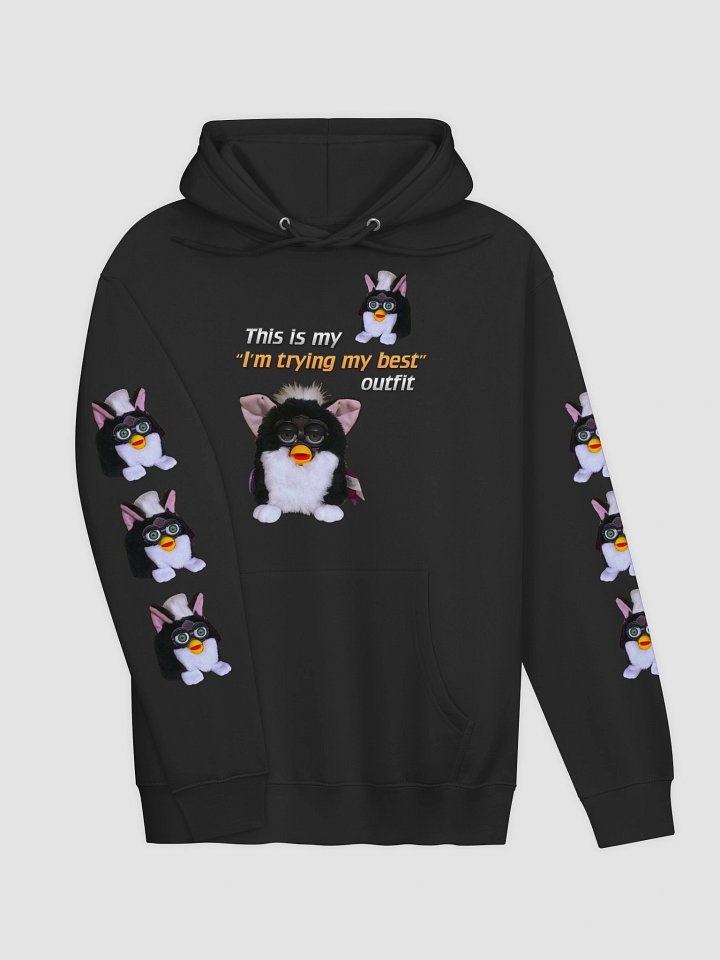Trying My Best Premium Hoodie product image (1)