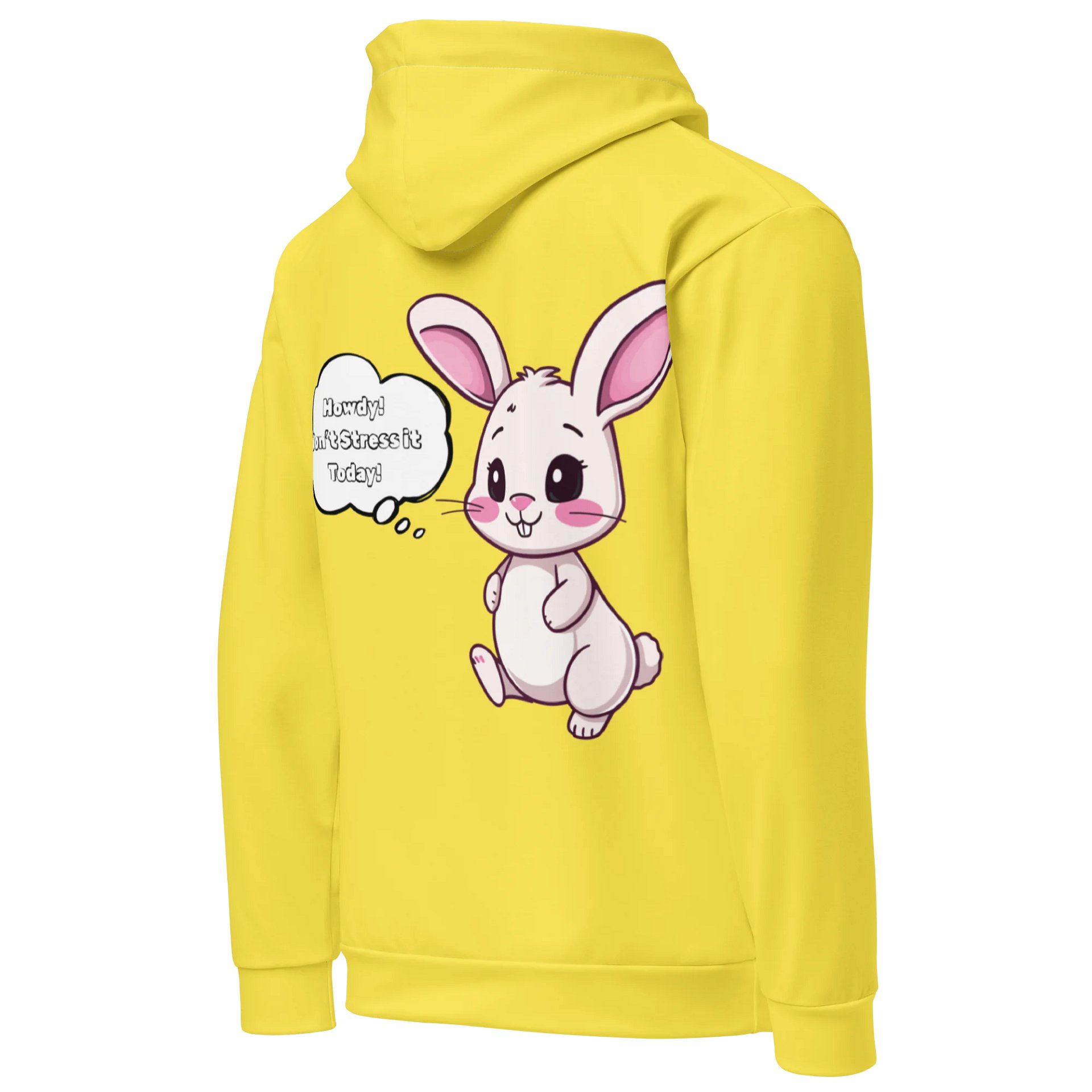 "Don't Stress It" Hoodie (Daisy Yellow) product image (4)