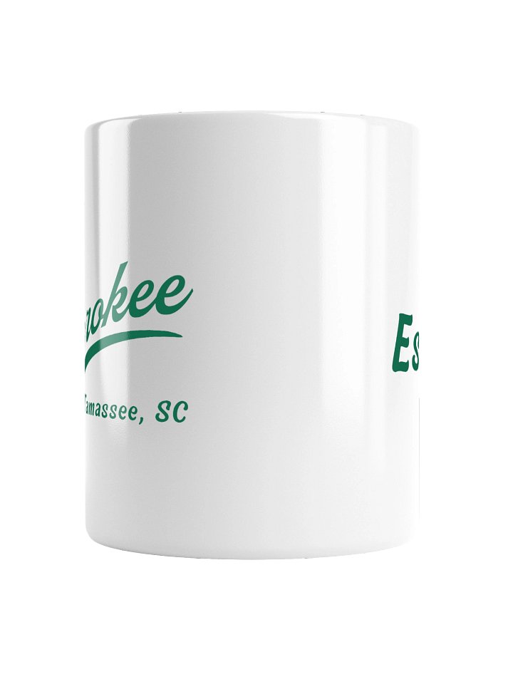 Lake Cherokee Ceramic Mug (Green Swoosh) product image (4)
