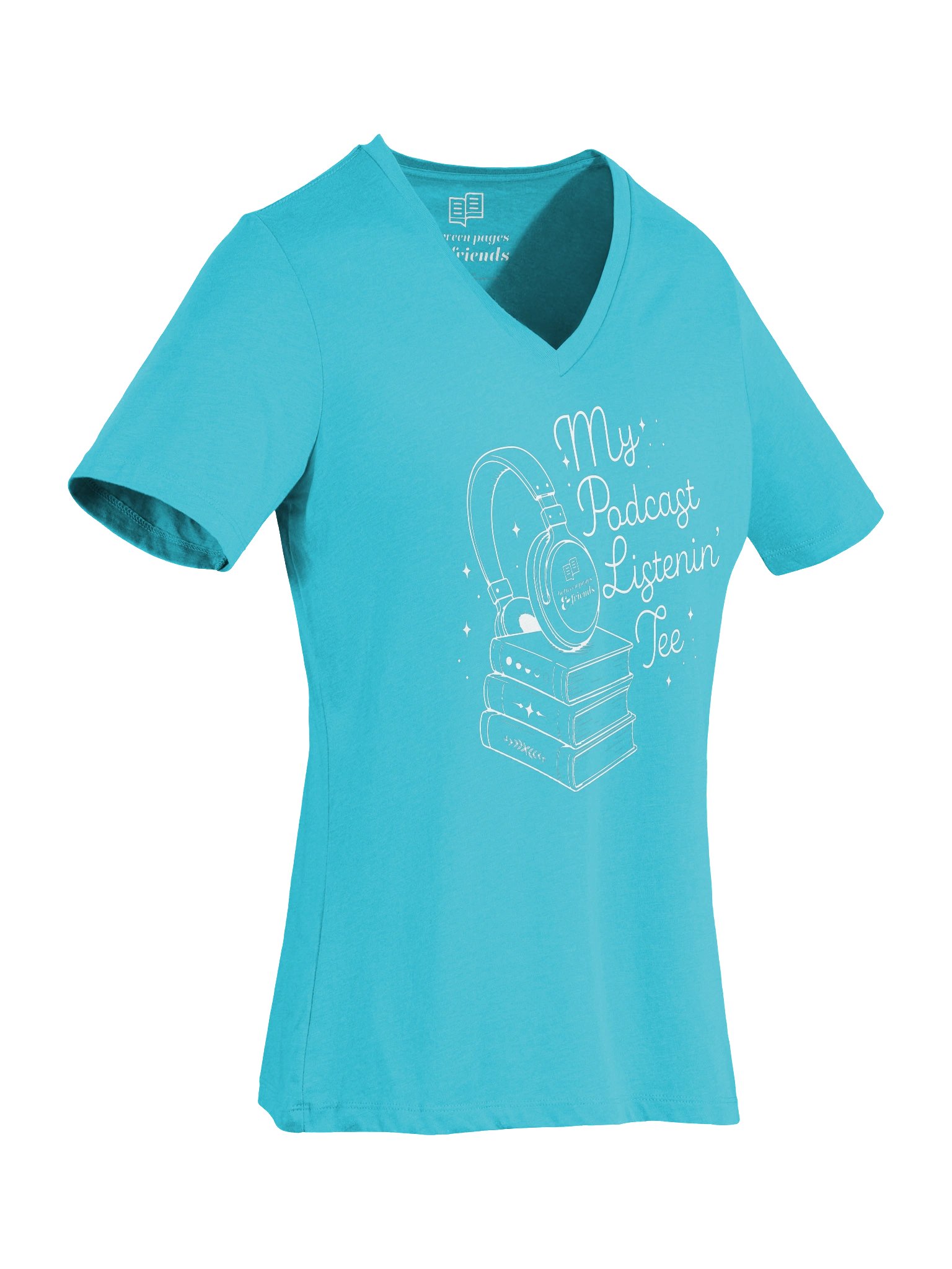 BP&F Podcast Listenin' Tee | V-Neck Tee product image (6)