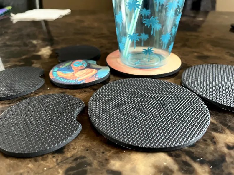Custom Coaster Car and Circle product image (4)