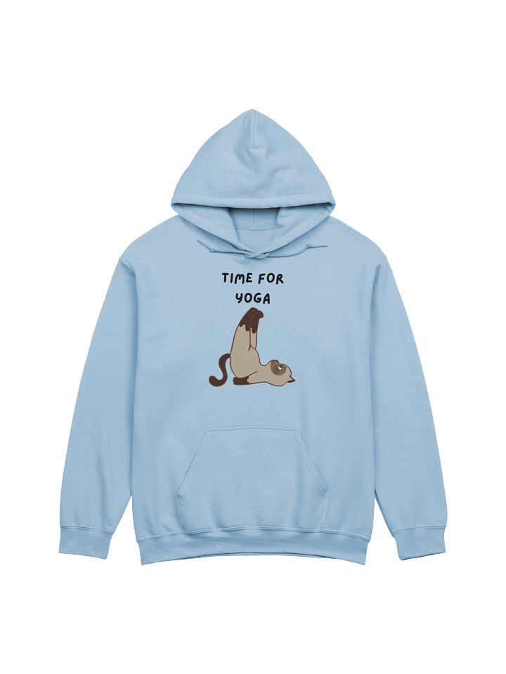 Zen Cat Hoodie: Time for Yoga product image (1)